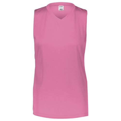Girls Attain Wicking Sleeveless Jersey Thumbnail
