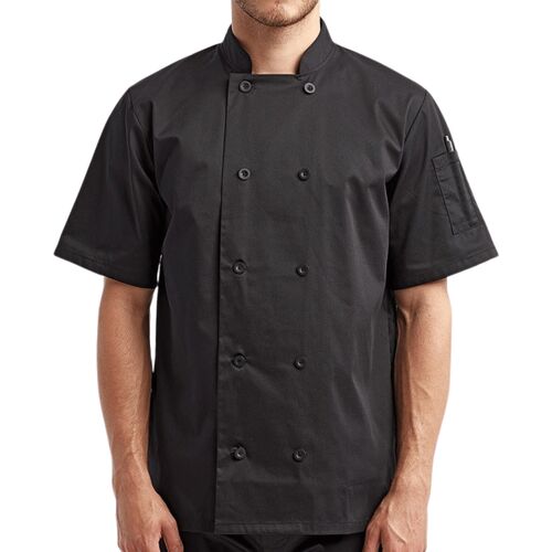 Unisex Short Sleeve Recycled Chef Coat Thumbnail