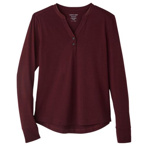 Women's JAQ Stretch Performance V-Neck Snap Pullover Thumbnail