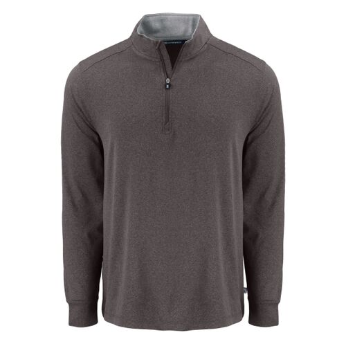 Cutter & Buck Forge Recycled Four-Way Stretch Mens Big & Tall Quarter Zip Pullover Thumbnail