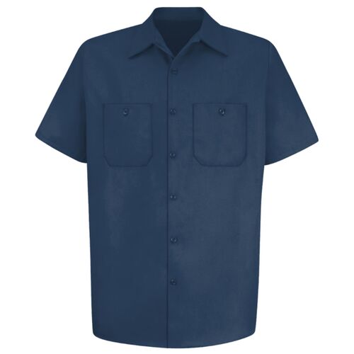 Men's Cotton Short Sleeve Uniform Shirt Thumbnail