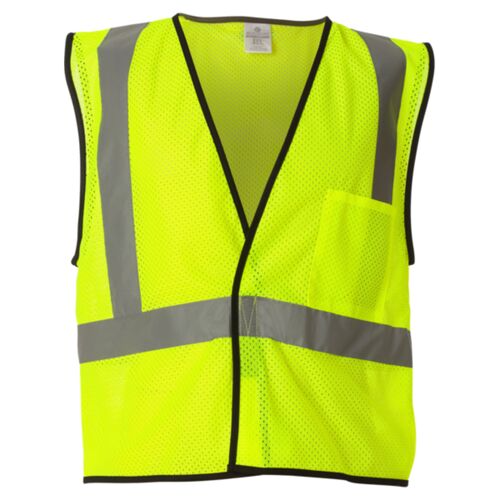 Unisex Economy Single Pocket Hook-and-Loop Mesh Vest Thumbnail