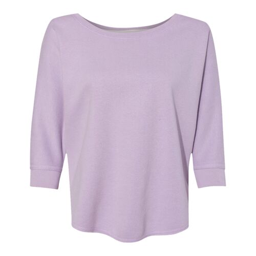 Women's Lounge Fleece Dolman Crewneck Sweatshirt Thumbnail