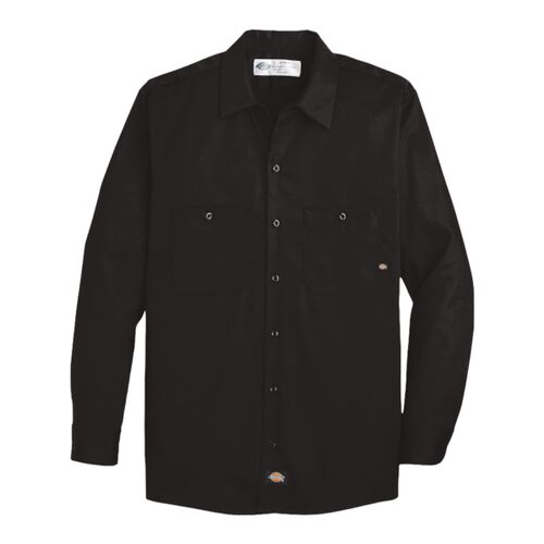 Men's Industrial Cotton Long Sleeve Work Shirt Thumbnail