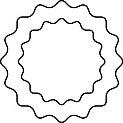 Scalloped Seal Frame Thumbnail