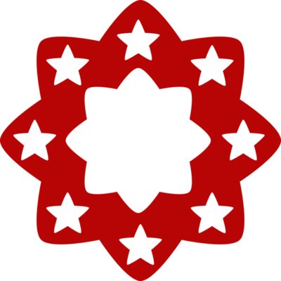 Patriotic Star Rosette Thumbnail