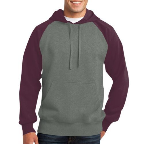 Unisex Colorblock Hooded Sweatshirt Thumbnail