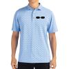 Cutter & Buck Virtue Eco Pique Tile Print Recycled Mens Polo Thumbnail